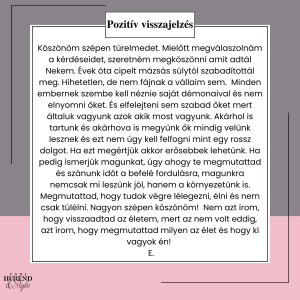 El sem tudom mondani mennyire halas vagyok neked Ildi Zsenialis volt ahogy lelket ontottel belem Tobb mint tiz eve kellett munkat valtanom es elotte is csak 2 munkahelyem volt nem tudtam hogy 1